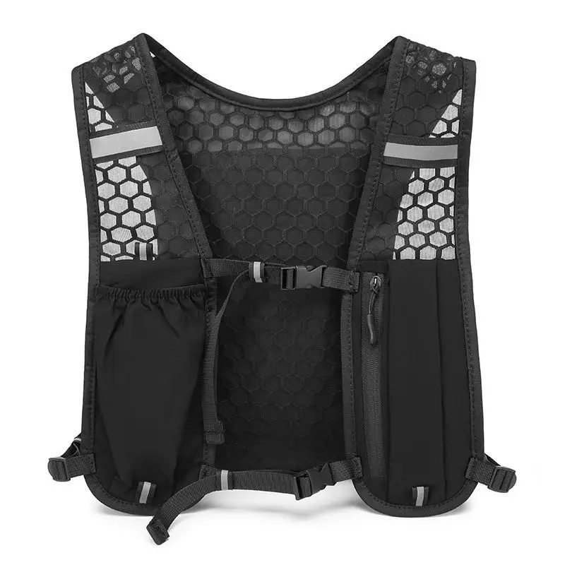 Running Gear Storage - Reflective Lightweight Running Vest for Biking