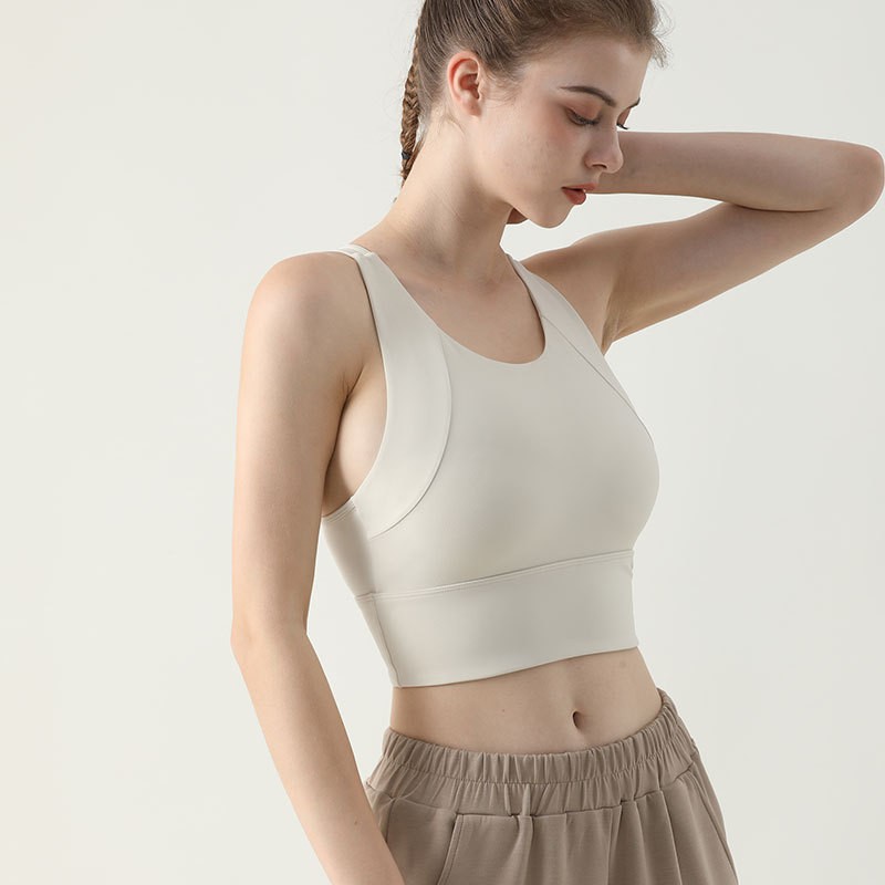 Running Gear Vest - Women Sports Bra Top Push Up