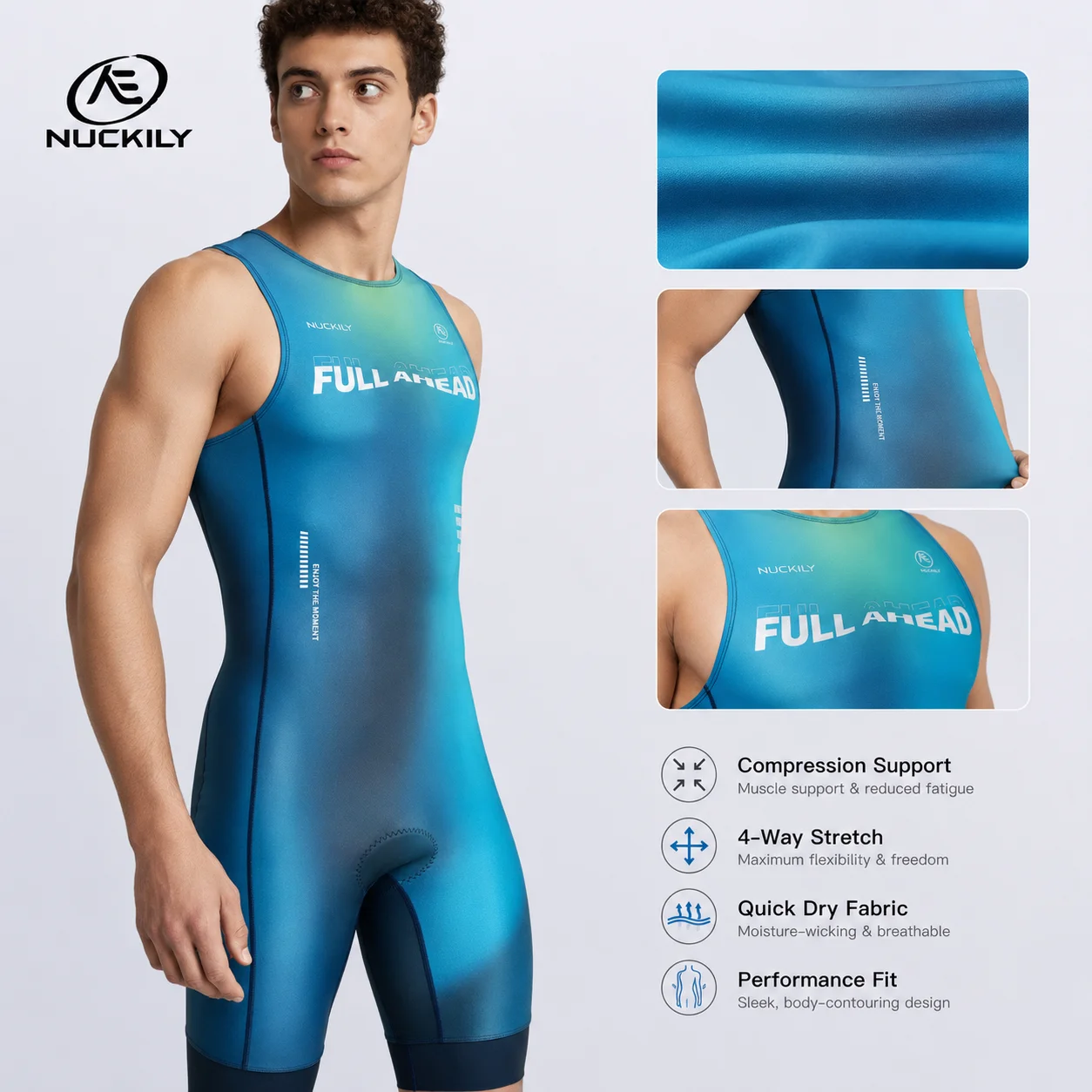 NUCKILY Triathlon Suit Sleevel - Running Gear Long Sleeve review and price