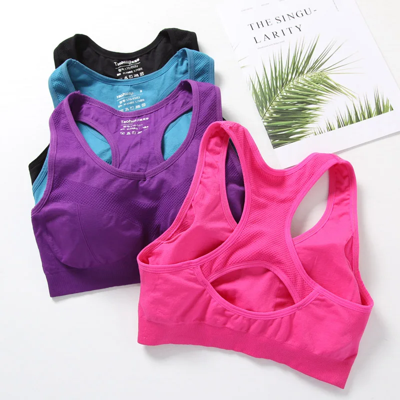 Women Sports Bra Top Push Up F - Running Gear Vest review and price