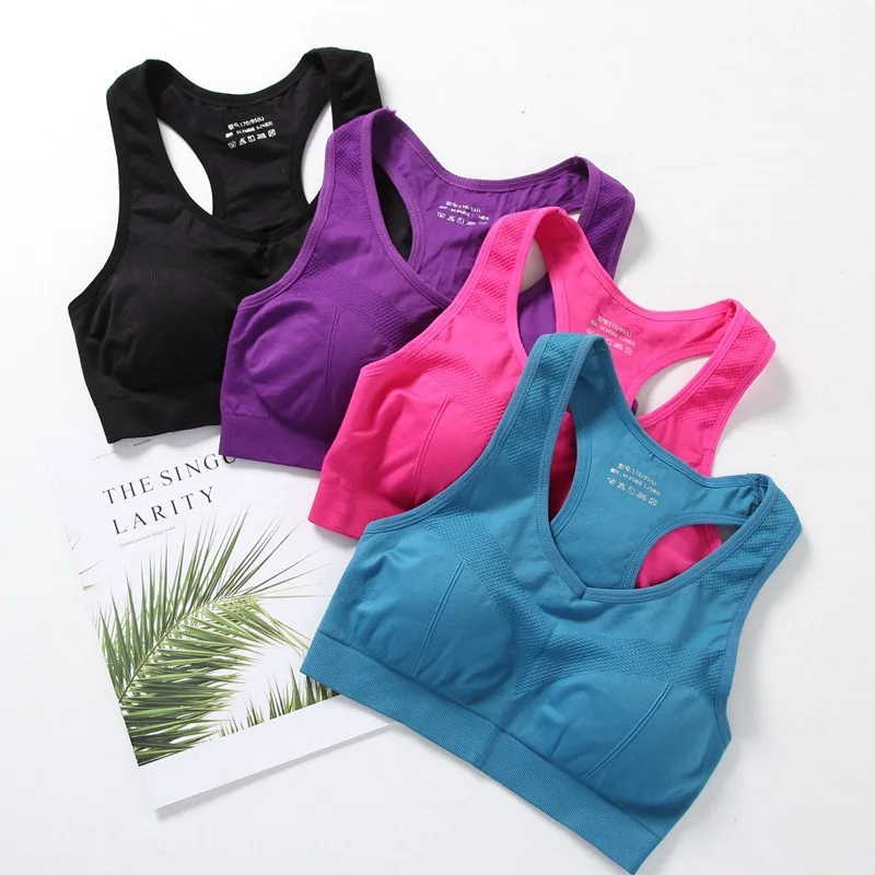 Women Sports Bra Top Push Up F - Running Gear Vest review and price
