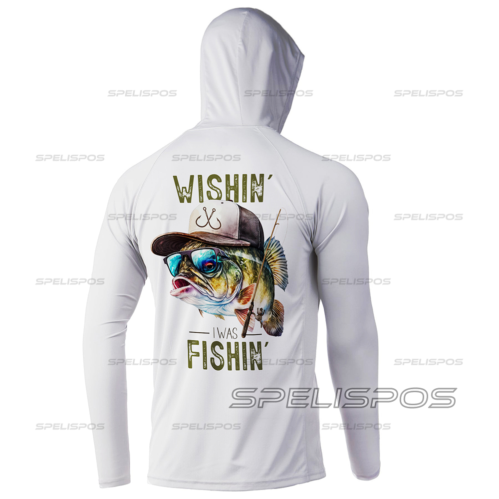 Fishing Hood White Long Sleeve - Running Gear Long Sleeve review and price