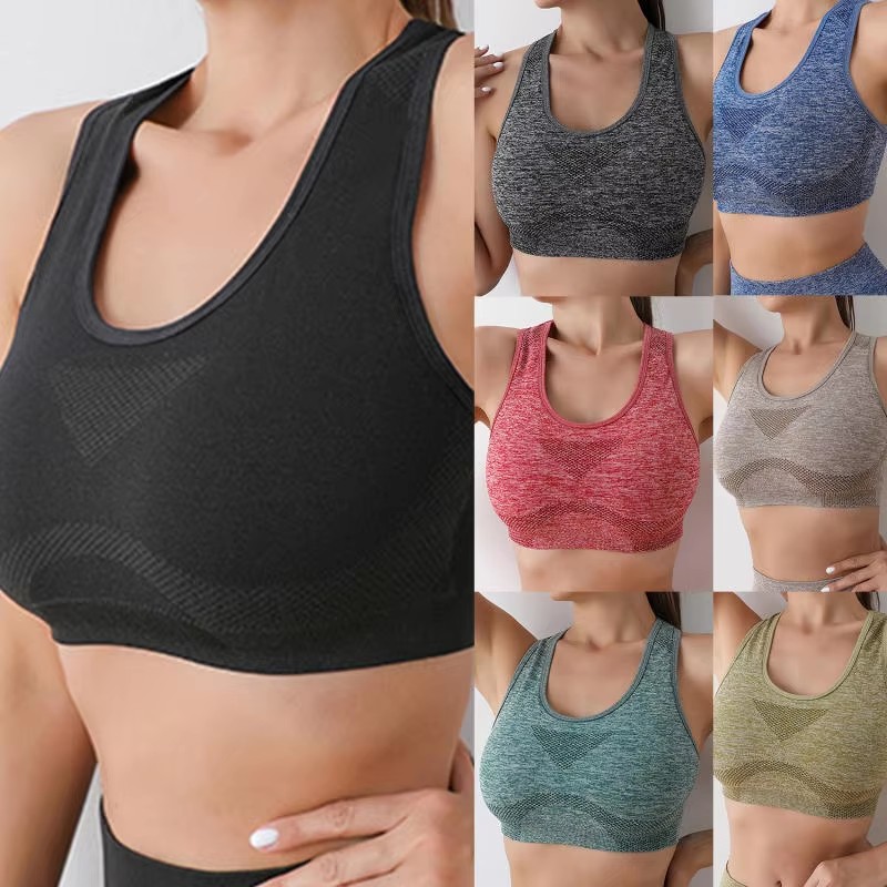 Women Sports Bra Top Push Up F - Running Gear Vest review and price
