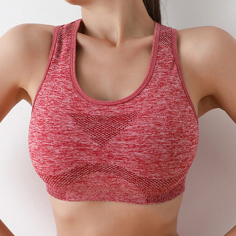 Women Sports Bra Top Push Up F - Running Gear Vest review and price