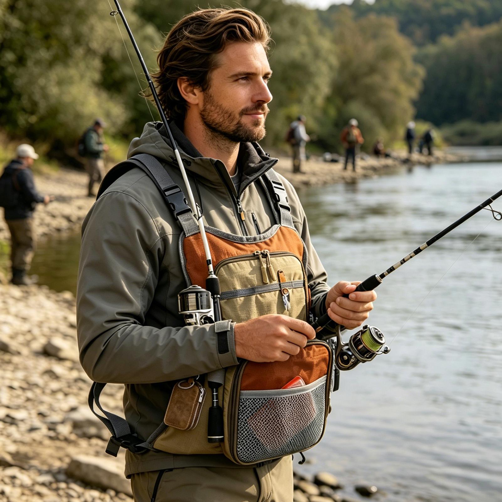 Waterproof Durable Fishing Che - Running Gear Storage review and price