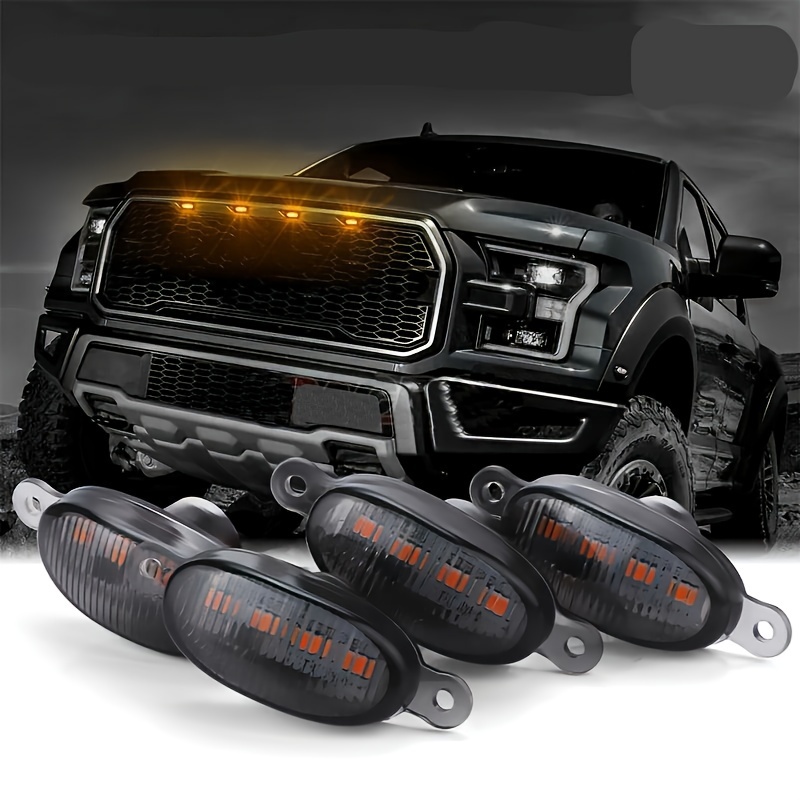 4Pcs/set Car LED Grille Light  - Running Gear Accessories review and price